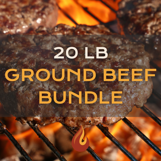 20 LB Ground Beef Bundle